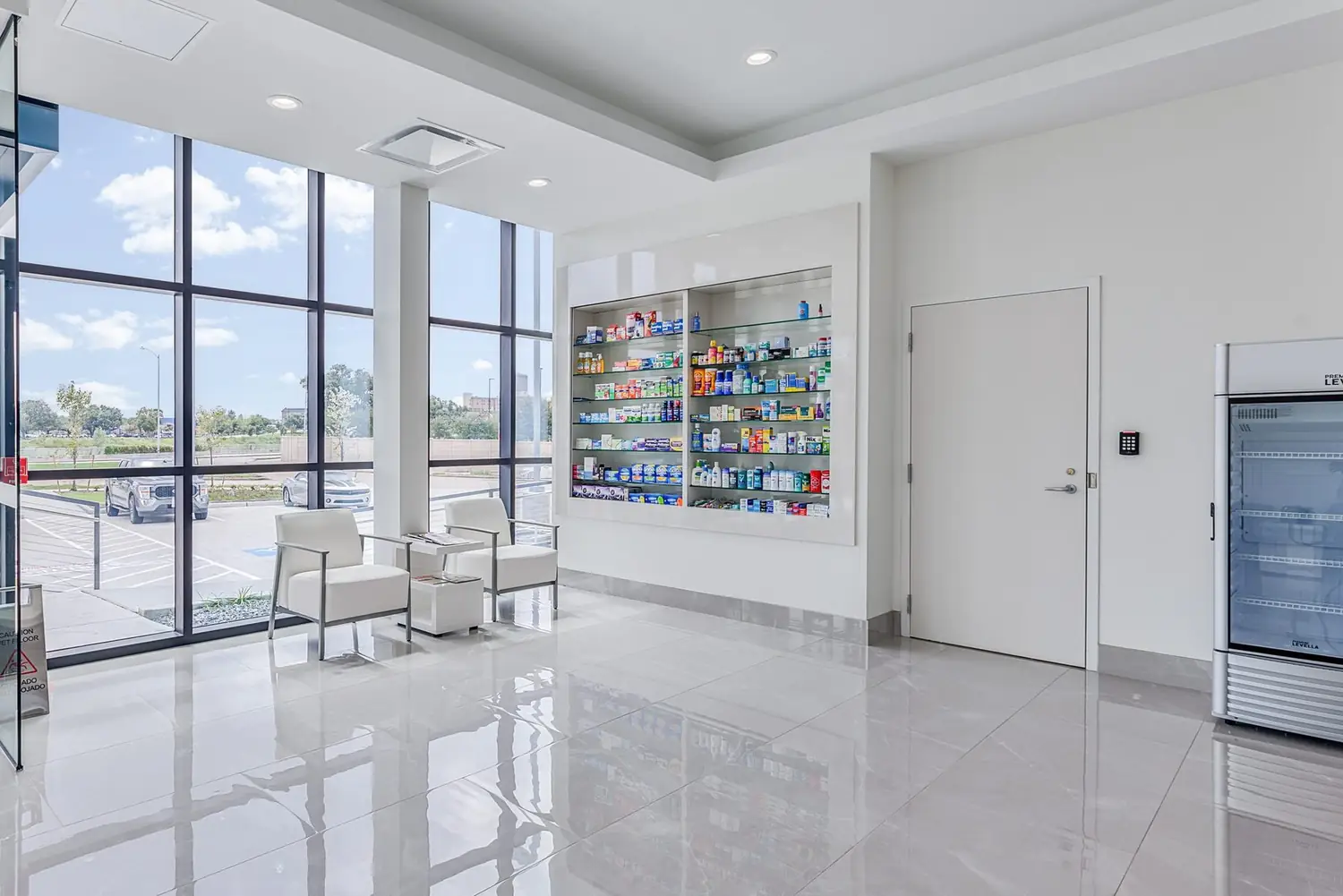Suite 100 · HealthCo Pharmacy